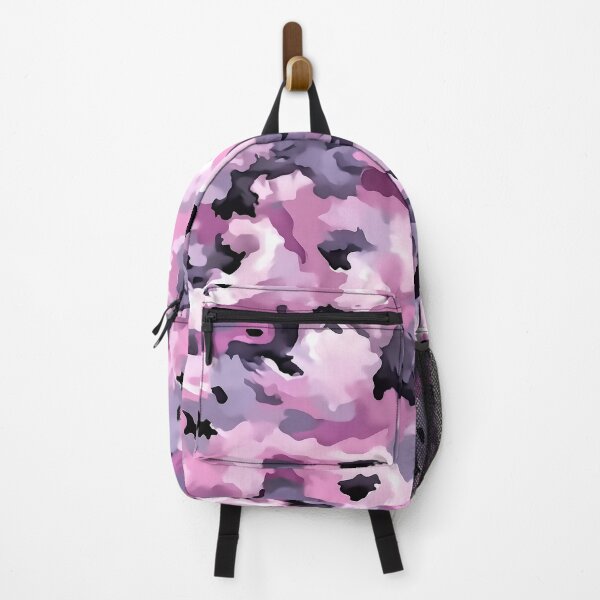 Item preview, Pink and Grey Camo Pattern Soft Rose Lavender Camouflage designed and sold by Nine Lives Studio.