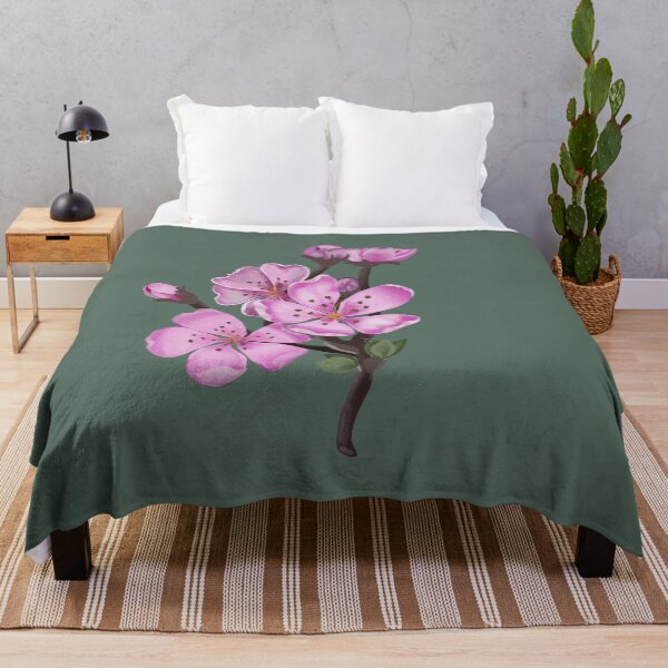 Item preview, Artisan Cherry Blossom Watercolor Branch Sticker designed and sold by altastudio.