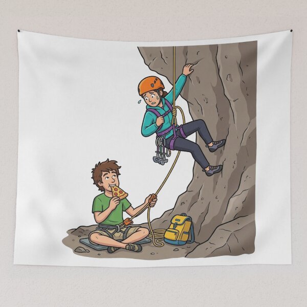 Item preview, Funny Rock Climbing designed and sold by BestCoolStuff.