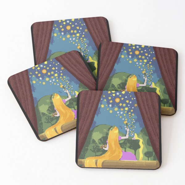 Item preview, Rapunzel Watercolor Dreaming Lanterns  designed and sold by NDrake31.