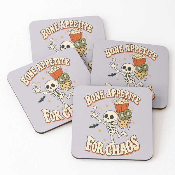Item preview, Bone Appetite for Chaos Funny Snack Skeleton designed and sold by  MAD's Recreation Studio.