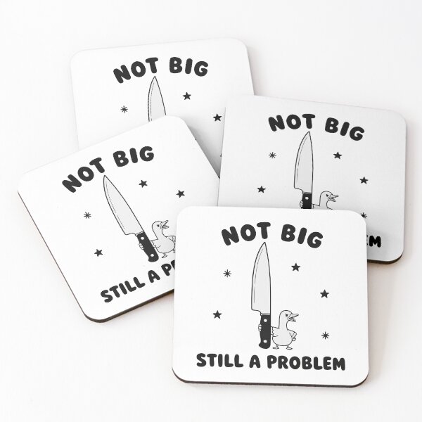 Item preview, Not big still a problem sarcastic goose humor designed and sold by HandicraftArt.