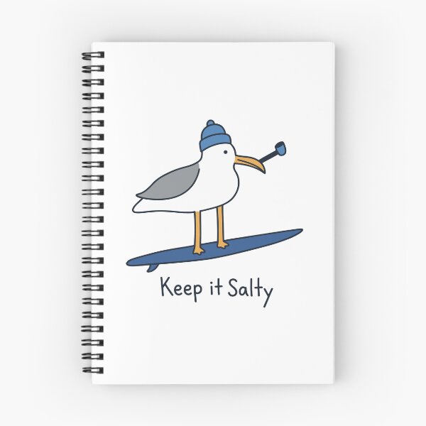 Item preview, Keep it Salty Seagull Bird designed and sold by gunaone-design.