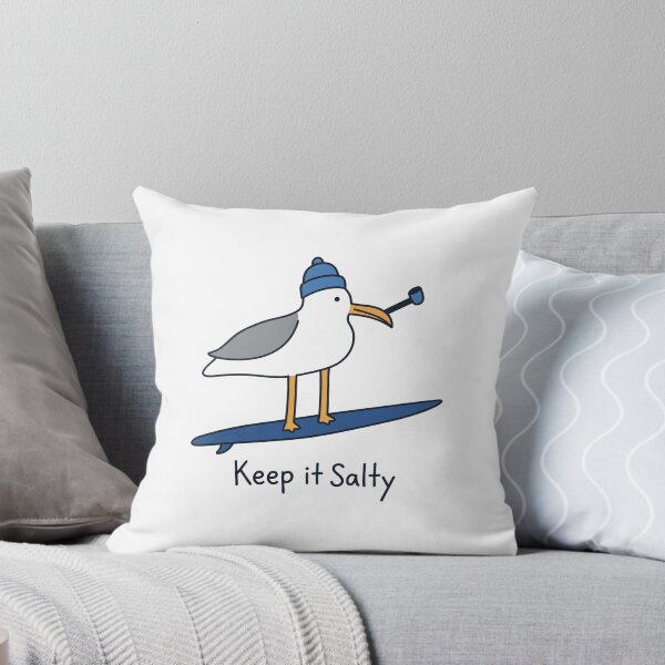 Item preview, Keep it Salty Seagull Bird designed and sold by gunaone-design.