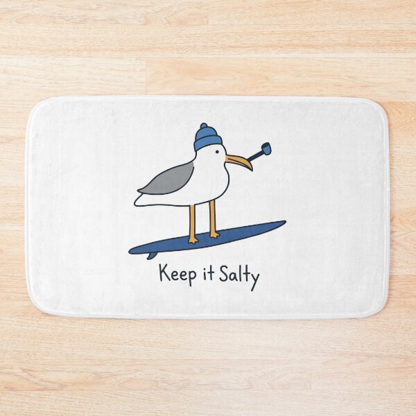 Item preview, Keep it Salty Seagull Bird designed and sold by gunaone-design.