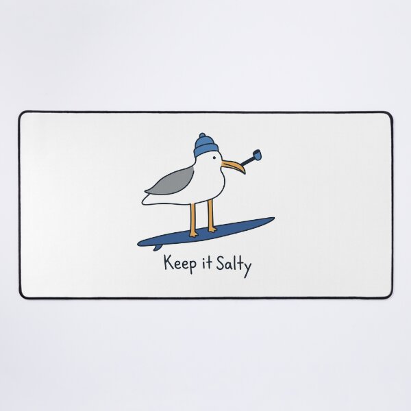 Item preview, Keep it Salty Seagull Bird designed and sold by gunaone-design.