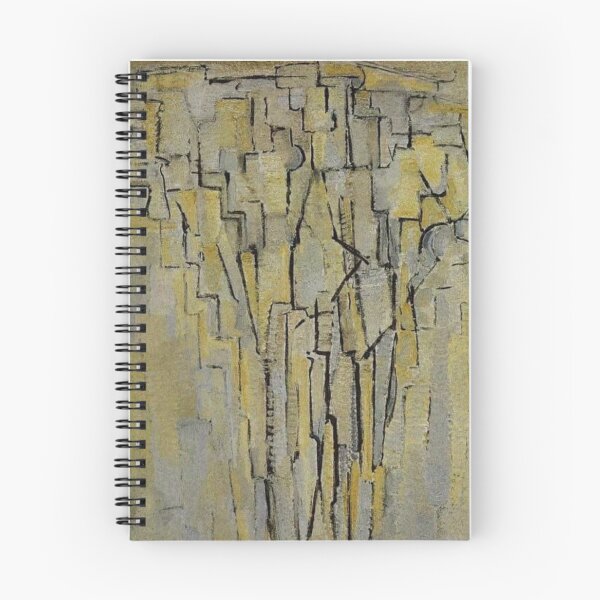 Item preview, Abstract cubist painting with textured vertical geometric forms designed and sold by Rue Design Company.