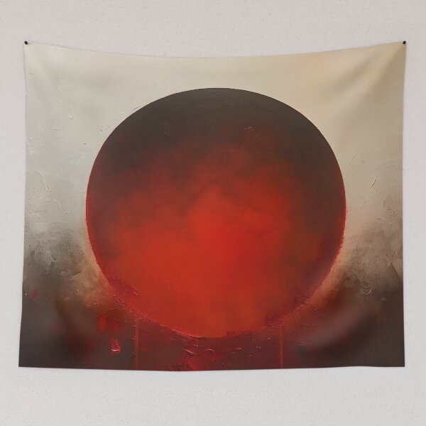 Item preview, Abstract Crimson Eclipse designed and sold by ClubVacay.
