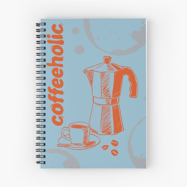 Item preview, Coffeeholic blue designed and sold by jucreats.png.