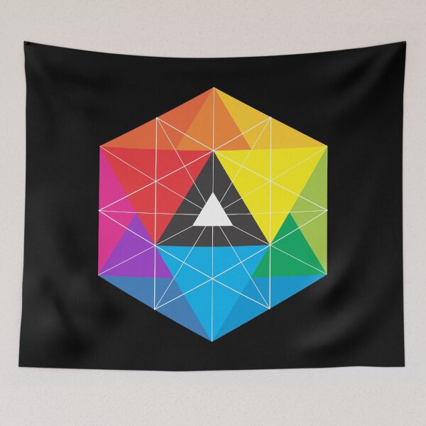 Item preview, COLOR SCHEME - RGB CMYK - GRAPHIC DESIGN THEORY designed and sold by CuPensky.