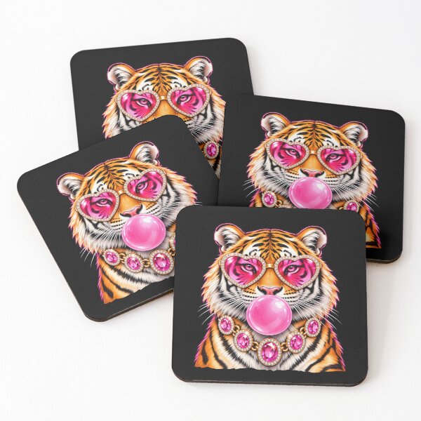 Item preview, Cool Tiger Roar Leopard Sunglasses Funny Glam Tiger designed and sold by InkStormPro.