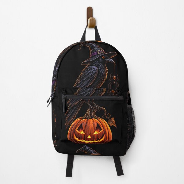 Item preview, Witch Raven Halloween Pumpkin designed and sold by NucciCollective.