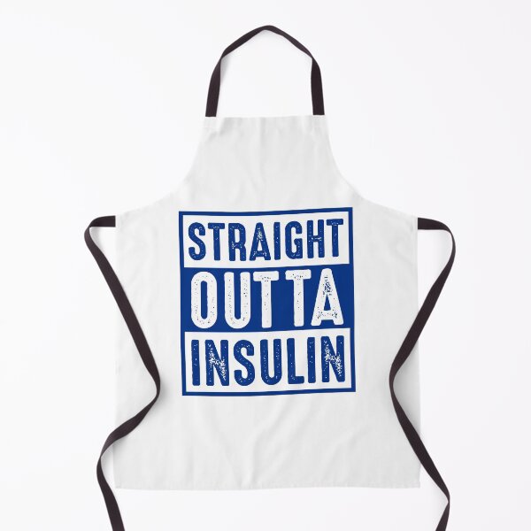 Item preview, Straight Outta Insulin Funny Diabetes Awareness Diabetic designed and sold by gunaone-design.