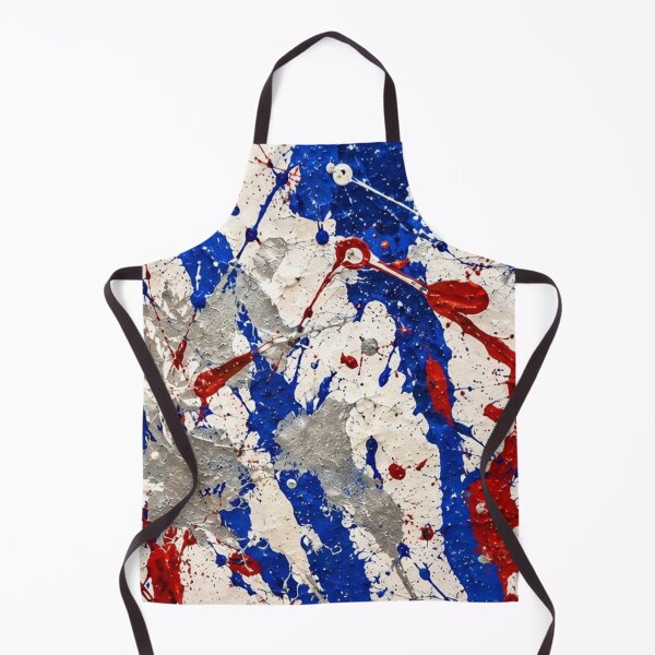 Item preview, Patriotic Splatter Action Abstract Art designed and sold by THE SPLATTERED HAUS BY SAGE BANKS.