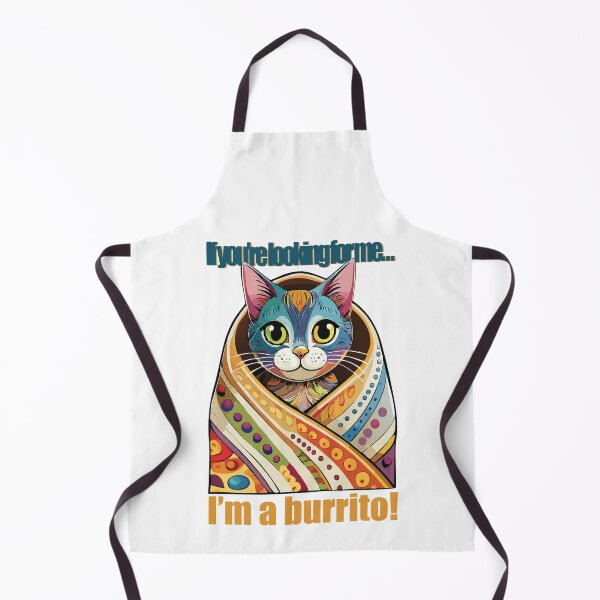 Item preview, Cat Burrito Funny Quote Design designed and sold by photossmirnov.