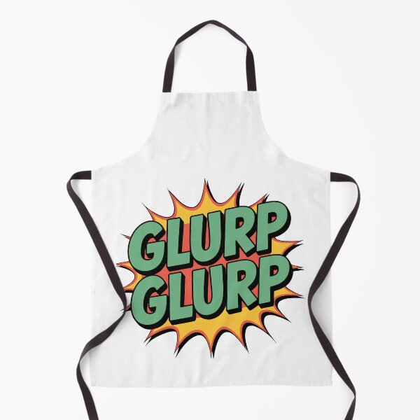 Item preview, Glurp Glurp Comic Book Sound Effect LitRPG Fan Art designed and sold by Estalon.