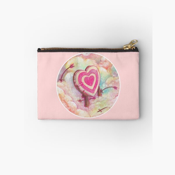 Item preview, Romantic Pastel Heart Target Sticker designed and sold by Gio Daisy Art.