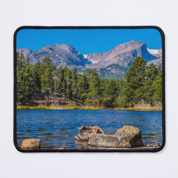 Item preview, Blue Skies and Blue Water at Sprague Lake in Colorado designed and sold by South 500 Photography.
