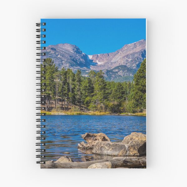 Item preview, Blue Skies and Blue Water at Sprague Lake in Colorado designed and sold by South 500 Photography.