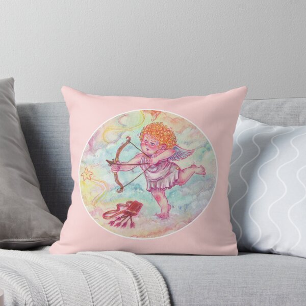 Item preview, Circular Cute Angelcore Cherub Sticker designed and sold by Gio Daisy Art.