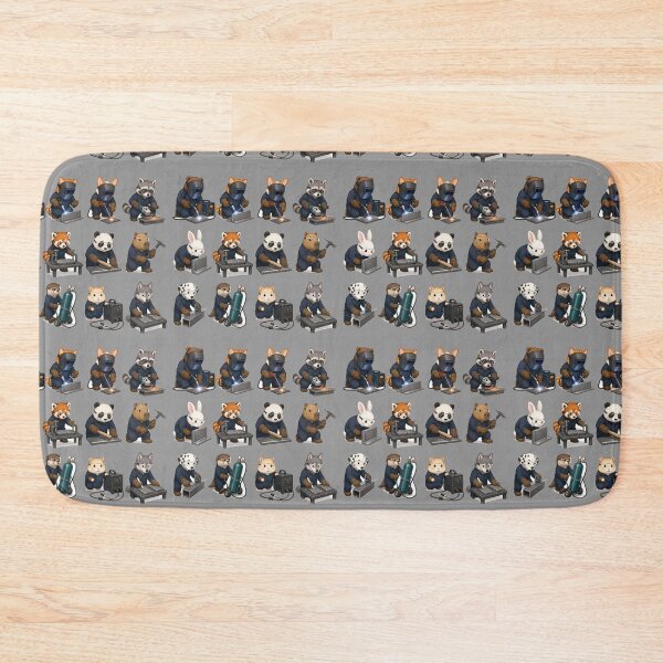 Item preview, Kawaii Animal Welder Crew Sticker Pack designed and sold by NitkiStudio.