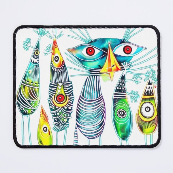 Item preview, - Abstract Colorful Cat Family designed and sold by MyCalmDraw.
