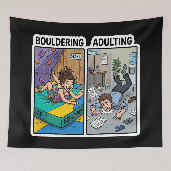 Item preview, Funny Rock Climbing designed and sold by BestCoolStuff.