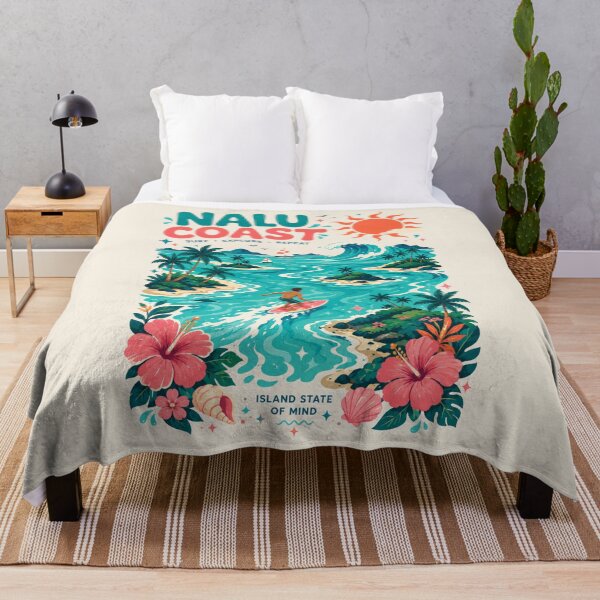 Item preview, Nalu Coast Island Surf Club | Tropical Waves Summer Graphic designed and sold by Nalu Coast.