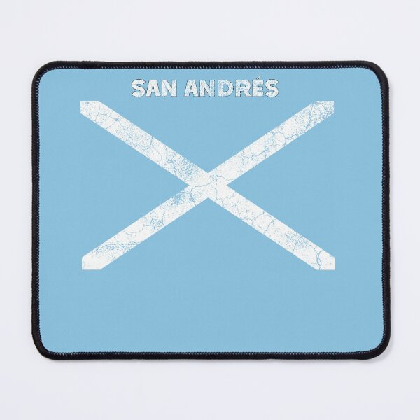 Item preview, Vintage San Andrés Flag, San Andres Flag designed and sold by Flag Outfit.