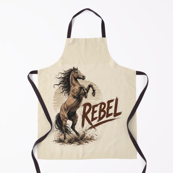 Item preview, Untamed Rebel Horse Vintage Western Wild Spirit designed and sold by CREATIVE HIVE.