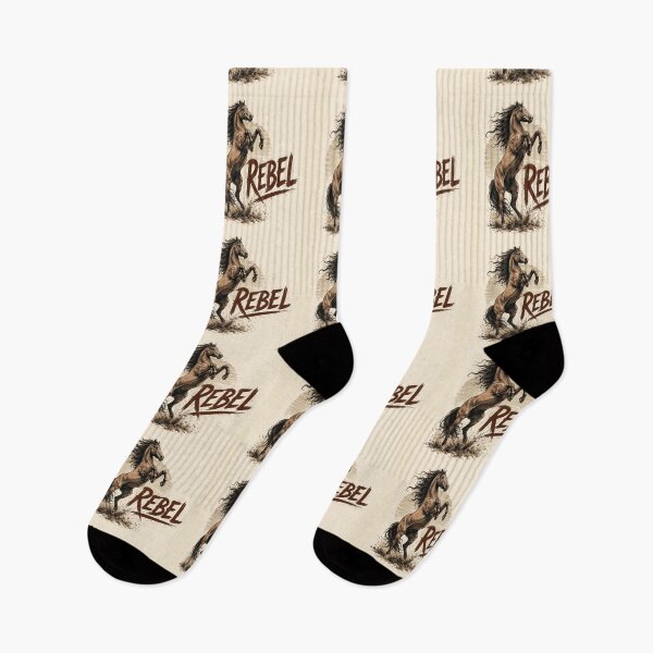 Item preview, Untamed Rebel Horse Vintage Western Wild Spirit designed and sold by CREATIVE HIVE.