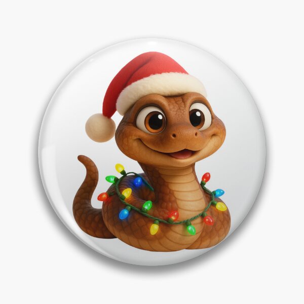 Artikelvorschau, Weihnachtsbraune Schlange entworfen und verkauft von Sillytoe.