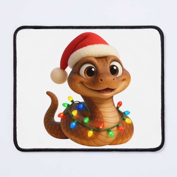 Item preview, Christmas Brown Snake designed and sold by Sillytoe.