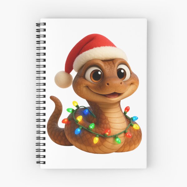 Item preview, Christmas Brown Snake designed and sold by Sillytoe.
