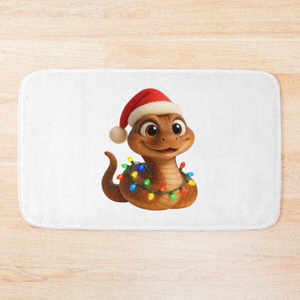 Item preview, Christmas Brown Snake designed and sold by Sillytoe.
