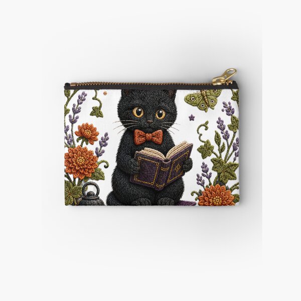 Item preview, Midnight Library Cat Reading Under the Moon designed and sold by networkseen.
