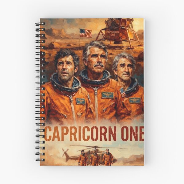 Item preview, Capricorn One Space Thriller Fine Art Tribute designed and sold by Art's Diner.