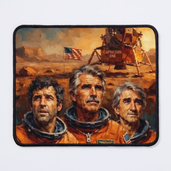 Item preview, Capricorn One Space Thriller Fine Art Tribute designed and sold by Art's Diner.