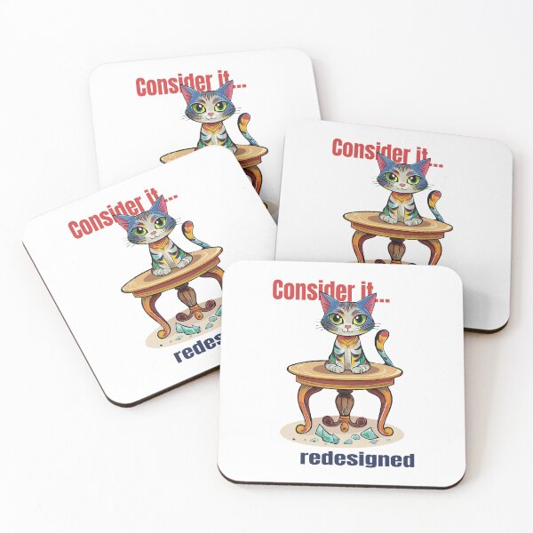 Item preview, Consider It Redesigned Funny Cat designed and sold by photossmirnov.