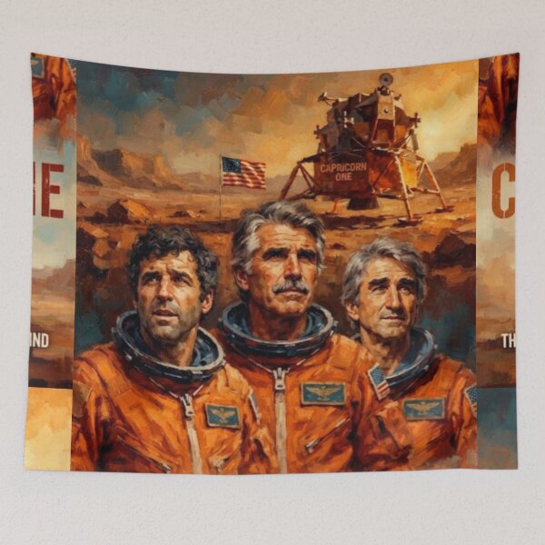 Item preview, Capricorn One Space Thriller Fine Art Tribute designed and sold by Art's Diner.
