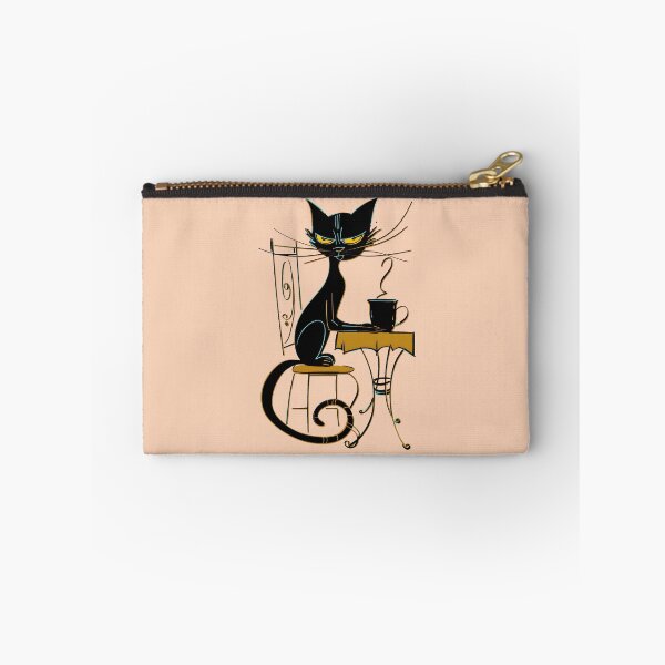 Item preview, Sassy Black Cat Coffee Time designed and sold by Art Happens.