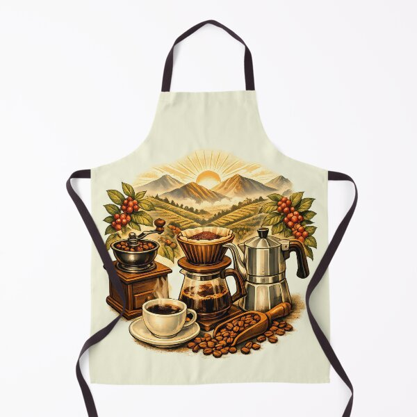 Item preview, Sunrise at a mountain coffee plantation designed and sold by Daily Quirk.