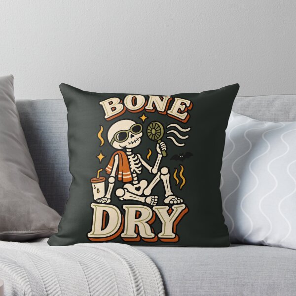 Item preview, Bone Dry Funny Summer Skeleton designed and sold by  MAD's Recreation Studio.