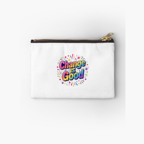 Item preview, Change Is Good Rainbow Bold Motivational Sticker designed and sold by Softlife by Harvir.