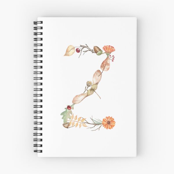Item preview, Autumn Botanical Letter Z designed and sold by Flowersforbear.