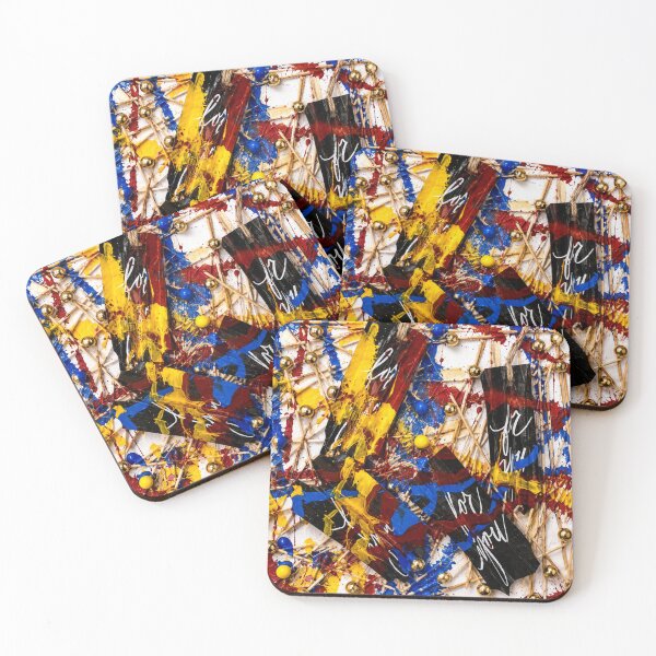 Item preview, For You Gift Tags and Splatter Mixed Media Art designed and sold by THE SPLATTERED HAUS BY SAGE BANKS.