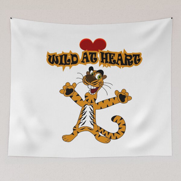 Item preview, Wild at Heart Tiger Cute Wild Animal Lover Design designed and sold by Pa7wsVerse.