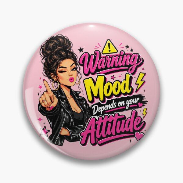 Item preview, Warning: Mood Depends On Your Attitude designed and sold by legendaryskins.