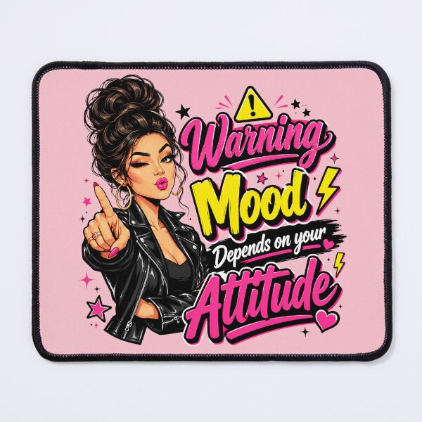 Item preview, Warning: Mood Depends On Your Attitude designed and sold by legendaryskins.