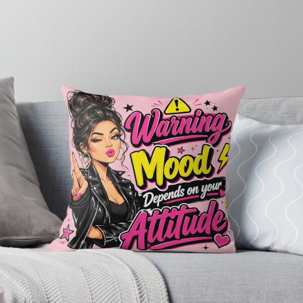 Item preview, Warning: Mood Depends On Your Attitude designed and sold by legendaryskins.